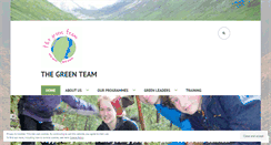Desktop Screenshot of greenteam.org.uk